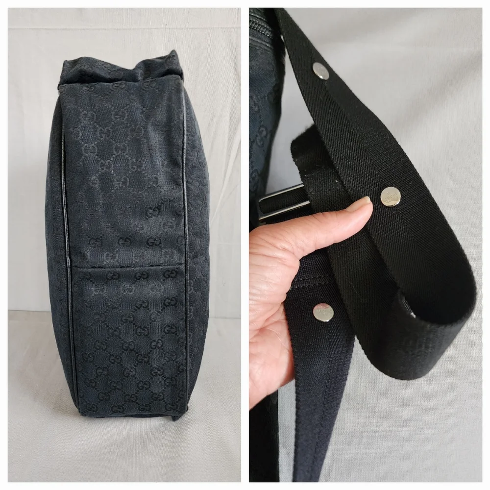 ✨️GUCCI GG Canvas Diaper Messenger Bag